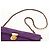 PRADA Borsa a Spalla con Catena Nylon Viola Oro Auth 154699V D'oro Porpora - vista 14