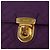 PRADA Borsa a Spalla con Catena Nylon Viola Oro Auth 154699V D'oro Porpora - vista 18