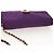 PRADA Borsa a Spalla con Catena Nylon Viola Oro Auth 154699V D'oro Porpora - vista 6