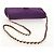 PRADA Borsa a Spalla con Catena Nylon Viola Oro Auth 154699V D'oro Porpora - vista 7