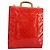 LOUIS VUITTON Borsa Tote Stanton Monogram Vernis Rossa M91078 LV Auth 154578 Rosso