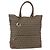 FENDI Zucchino Canvas Tote Bag Beige Gold Auth ep12032 Golden
