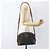 Borsa a spalla in tela a nido d'ape Christian Dior grigia Auth 151804 - vista 19