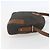 Borsa a spalla in tela a nido d'ape Christian Dior grigia Auth 151804 - vista 4