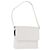 Borsa a Spalla in Pelle Bianca e Argento GUCCI 001 1998 1767 Auth BA5637 Bianco