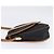 SAINT LAURENT Borsa a Spalla in Tela Rivestita Nera Marrone Oro Auth 144544 Nero D'oro - vista 3