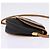 SAINT LAURENT Borsa a Spalla in Tela Rivestita Nera Marrone Oro Auth 144544 Nero D'oro - vista 4