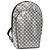 Zaino in tela Macadam CÉLINE Argento Auth 146658