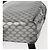 Zaino in tela Macadam CÉLINE Argento Auth 146658 - vista 15
