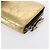 CHANEL Long Wallet Leather Gold Silver CC Auth BA7285 Silvery Golden - view 15