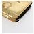 CHANEL Long Wallet Leather Gold Silver CC Auth BA7285 Silvery Golden - view 7