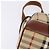 Burberry Zaino Nova Check in PVC Beige Oro Auth 144466 D'oro - vista 14