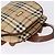 Burberry Zaino Nova Check in PVC Beige Oro Auth 144466 D'oro - vista 6