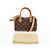 LOUIS VUITTON Mini Speedy Borsa a Mano Damier Ebene LV Auth 137150S - vista 12