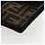 Borsa a Spalla FENDI Baguette in Tela Zucca Nera Marrone Argento Auth 146069M Nero - vista 13