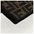Borsa a Spalla FENDI Baguette in Tela Zucca Nera Marrone Argento Auth 146069M Nero - vista 14