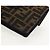 Borsa a Spalla FENDI Baguette in Tela Zucca Nera Marrone Argento Auth 146069M Nero - vista 15