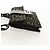 Borsa a Spalla FENDI Baguette in Tela Zucca Nera Marrone Argento Auth 146069M Nero - vista 4