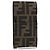 FENDI Zucca Canvas Cigarette Case Black Brown Auth yk20111V