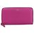 FENDI Portafoglio Lungo con Zip in Pelle Rosa Blu Navy Auth bs31576 - vista 13