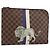 LOUIS VUITTON Pochette Jules GM Damier Savannah Borsa Clutch N63345 LV Auth ti3498 Damier ebene