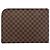 LOUIS VUITTON Pochette Jules GM Damier Savannah Borsa Clutch N63345 LV Auth ti3498 Damier ebene - vista 2