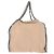 Autre Marque Borsa a Spalla Chain Fabera in Camoscio Rosa Stella McCartney Auth BA6451 - vista 3
