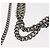 Autre Marque Borsa a Spalla Chain Fabera in Camoscio Rosa Stella McCartney Auth BA6451 - vista 7