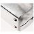 SAINT LAURENT Bolsa Mini Boston Baby Duffel em Couro Prata Auth bs29986 - vista 15