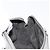 SAINT LAURENT Bolsa Mini Boston Baby Duffel em Couro Prata Auth bs29986 - vista 20