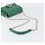 Borsa a spalla in pelle Gucci Interlocking G catena verde oro 607720 Auth 158806 D'oro - vista 7