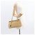 GUCCI Handtasche aus Leder Beige Silber Authentisch ep12377 - vue 23