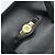 Borsa a mano Christian Dior in pelle nera e oro Auth ep12247 Nero D'oro - vista 14