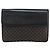Céline Clutch in tela Macadam CELINE in pelle PVC nera e oro Auth 153735 Nero D'oro - vista 2