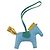 Hermès HERMES Rodeo Charm MM Charm Leder Hellblau Auth 157414SAM - Ansicht 3