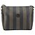 Pequin Borsa a Spalla in Tela Pecan FENDI PVC Nero Marrone Oro Auth gh1406 D'oro - vista 2