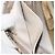 Borsa a Spalla in Pelle Jimmy Choo Chain Beige Nera Auth BA8789 Nero - vista 19