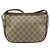 Borsa Sherry Line GG Supreme Web di GUCCI in PVC beige e oro 89 02 032 Auth BA8907 D'oro - vista 3