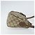 Borsa Sherry Line GG Supreme Web di GUCCI in PVC beige e oro 89 02 032 Auth BA8907 D'oro - vista 4