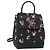 LOUIS VUITTON Rucksack Rock Me aus schwarzem Leder mit Blumenmuster M54848 Auth ka827M Mehrfarben
