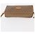 Gucci Borsa a Spalla Micro GG Supreme PVC Beige Oro 007 1112 63 Auth BA8906 D'oro - vista 6