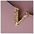 Borsa a mano VERSACE in pelle 2 in 1 rosa Auth 108430 - vista 15