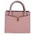 Borsa a mano VERSACE in pelle 2 in 1 rosa Auth 108430 - vista 2