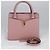 Borsa a mano VERSACE in pelle 2 in 1 rosa Auth 108430 - vista 23
