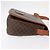 Céline Borsa a Spalla in Tela Macadam CELINE in Pelle PVC Marrone Oro Auth 151753 D'oro - vista 3