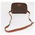 Céline Borsa a Spalla in Tela Macadam CELINE in Pelle PVC Marrone Oro Auth 151753 D'oro - vista 7