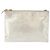 Céline Borsa a Spalla Trio Grande in Pelle Argento Oro Auth ka553 D'oro - vista 13