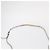 Céline Borsa a Spalla Trio Grande in Pelle Argento Oro Auth ka553 D'oro - vista 14