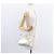 Céline Borsa a Spalla Trio Grande in Pelle Argento Oro Auth ka553 D'oro - vista 24