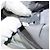 PRADA Borsa a mano in nylon grigio argento Auth bs31370 Marrone - vista 12